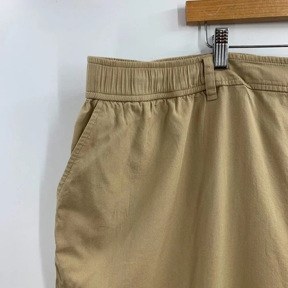 Abound‎ Women's Twill Balloon Leg Pants In Beige Nougat Size 4X NWT - Picture 3 of 13